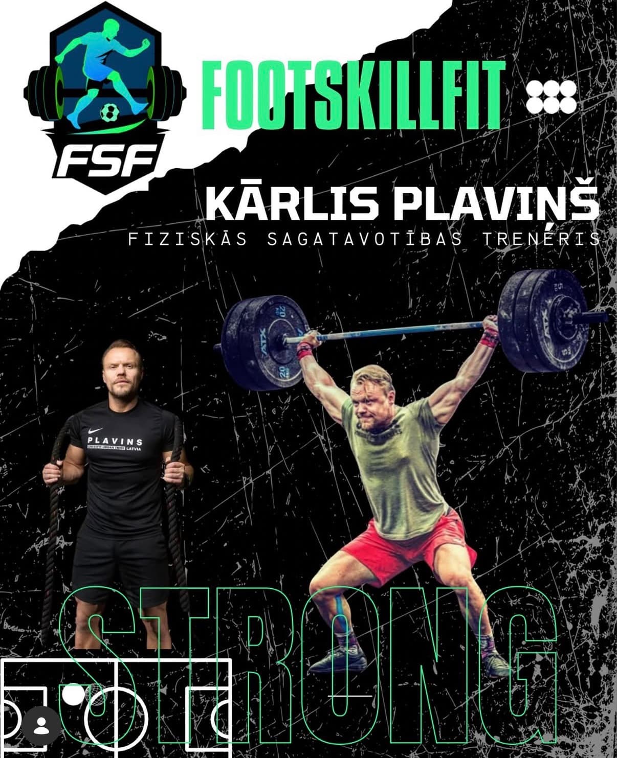 Kārlis Pļaviņš - fiziskās sagatavotības treneris