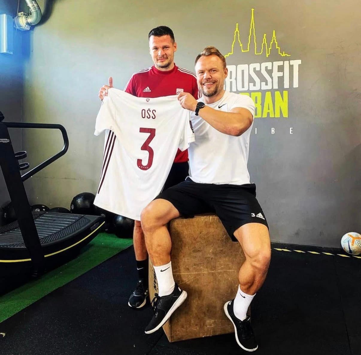 Mārcis Ošs un Kārlis Pļaviņš